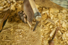 Load image into Gallery viewer, Hand-carved Kenyan Tea Spoon