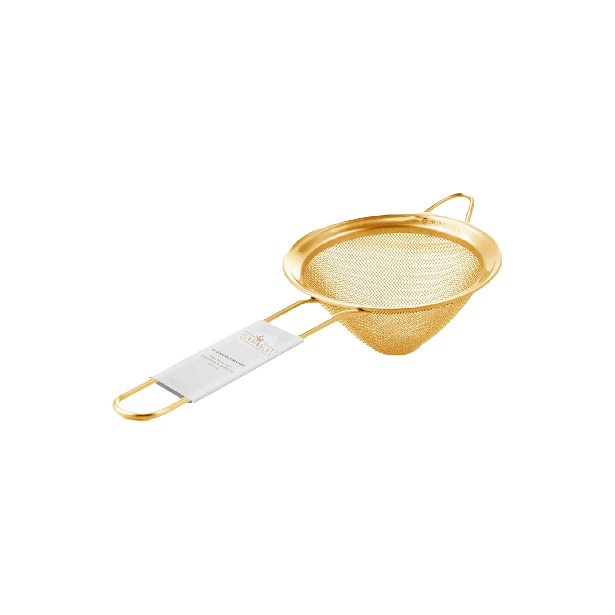 Gold Cone Shaped Tea Strainer